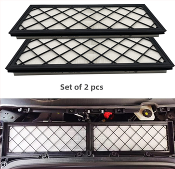 Berank išorinis HEPA filtras su anglies audiniu Tesla Model Y (2020–2023) Viršutinės ir apatinės įėjimo grotelės