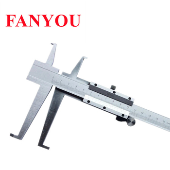 Vernier kalibras su dvigubu vidiniu grioveliu, vidinės žandikaulės, vidinio skersmens matavimas, pramonės precizija
