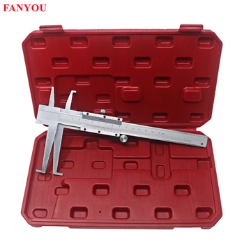 Vernier kalibras su dvigubu vidiniu grioveliu, vidinės žandikaulės, vidinio skersmens matavimas, pramonės precizija