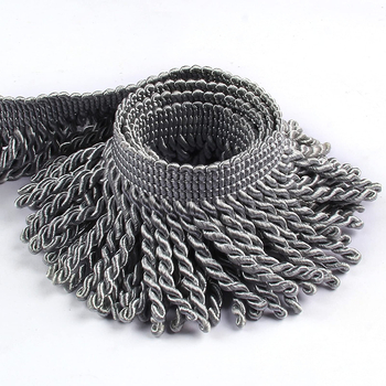 Poliesterio siūlų kutai tekstilinei dekoracijai namuose, individualiai dažyta, prekinis ženklas Qx, prekės kodas Bylse67