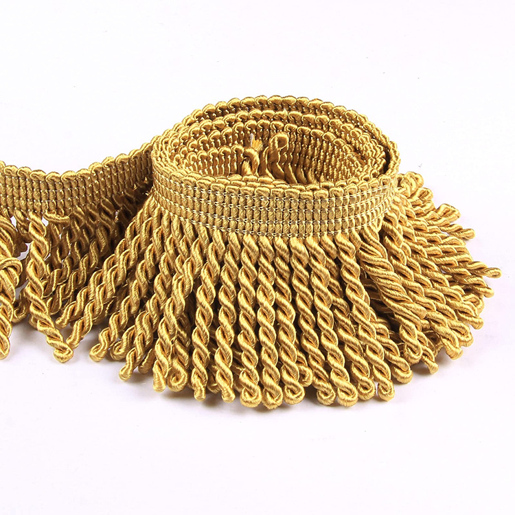 Poliesterio siūlų kutai tekstilinei dekoracijai namuose, individualiai dažyta, prekinis ženklas Qx, prekės kodas Bylse67