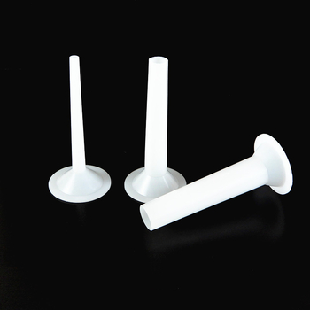 Bolmei Νο.5 Επεκτεινόμενος Τριπλός Σωληνάκι Γέμισης Λουκάνικων – Πλαστικό Εξάρτημα για Μηχανή Κρέατος