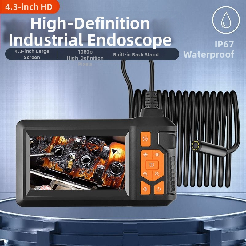 Jiuxi HD810 industrijski endoskop za cijevi – promjer sonde 8 mm, kut vidnog polja 70°, IP68 vodootpornost, za cijevi