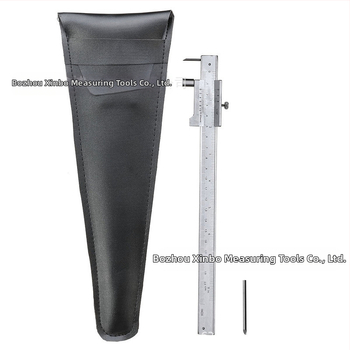 Стоманен калипер за чертане с верниерова скала, метрични и дюймови измервания, модели 200/300/400/500