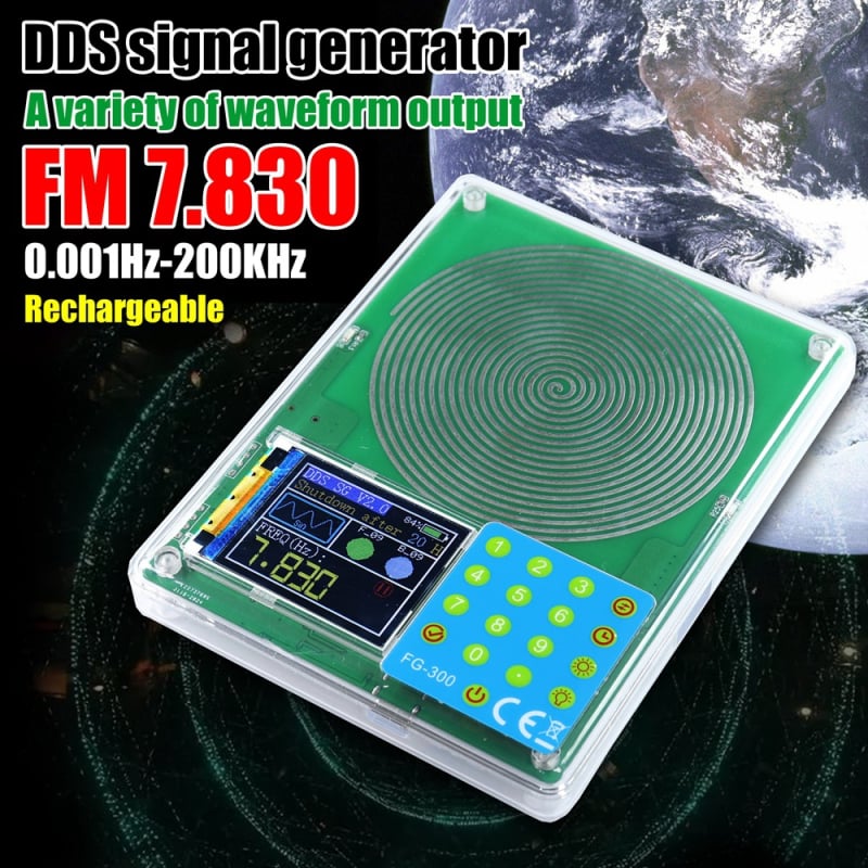 FG-300DDS Funkciójel-generátor, tartomány 0.001 Hz–200 kHz, DDS, Xinfan