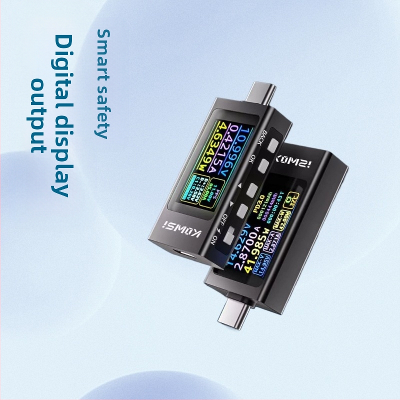 Type-C tester X1, aluminijsko kućište, mjerenje napona, struje i snage