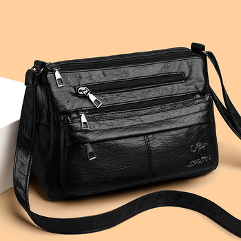 Pečių rankinė street trend stiliuje, PU medžiaga, kvadratinė rankinė, horizontali forma, užtrauktukas