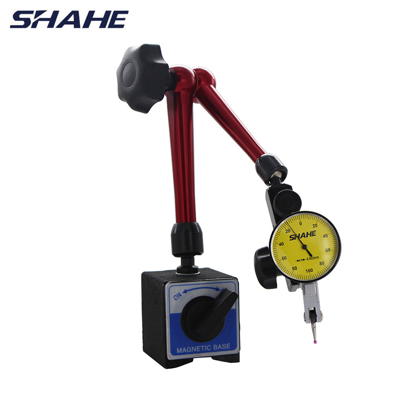 WCZ-6F Θήκη Μετρητών με σχήμα V, με μοχλό, μαγνητική βάση γενικής χρήσης για μετρητές δεικτών και μετρητές ποσοστών