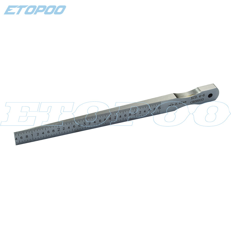 HUOTO Верниер фийлър гейдж, наклонен модел, обхват 1–15 мм, тегло 0,4 г, тип калибър