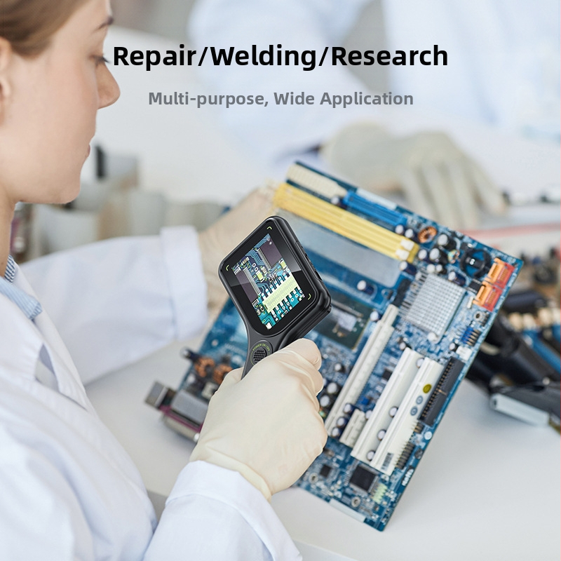 Ръчен цифров микроскоп с HD увеличение за ремонт на електроника