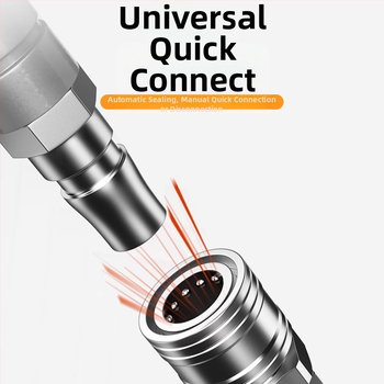 Пистолет за духане на прах, високо налягане, къс накрайник, пневматичен, голям поток