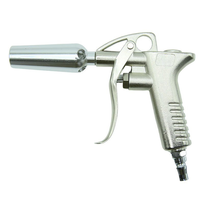 Пистолет за духане на прах, високо налягане, къс накрайник, пневматичен, голям поток