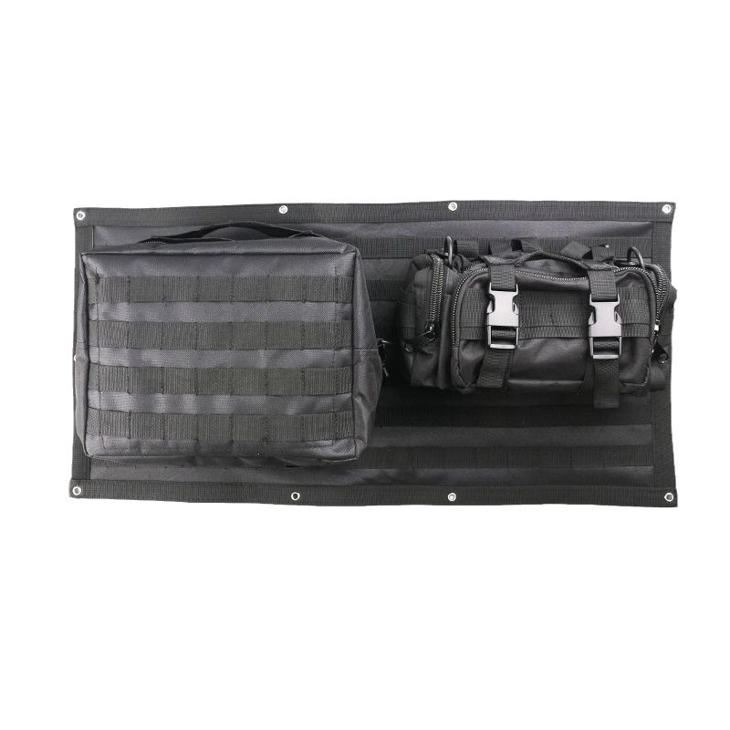 Τσάντα αποθήκευσης πίσω πόρτας, ύφασμα, με λαβή, για κρέμασμα