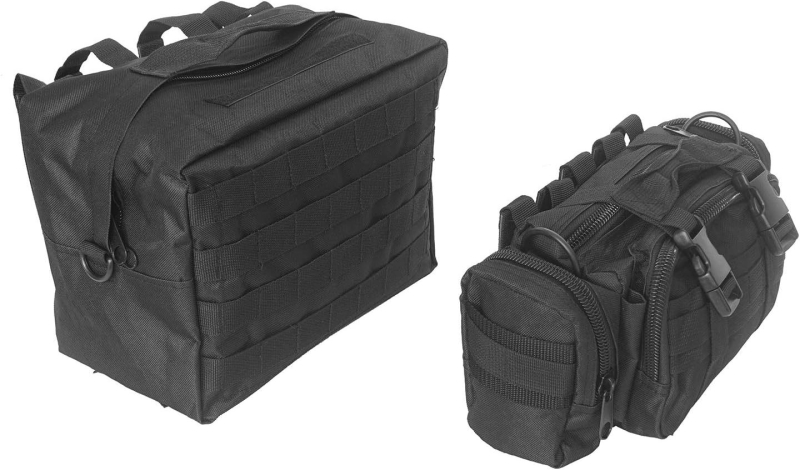 Taktiška laikina saugos krepšys visureigio automobiliui, tvirtinimas ant sėdynės nugaros, 30L, Oxford audinys, su rankena (30L, Oxford audinys, tvirtinimas ant sėdynės nugaros, su rankena)