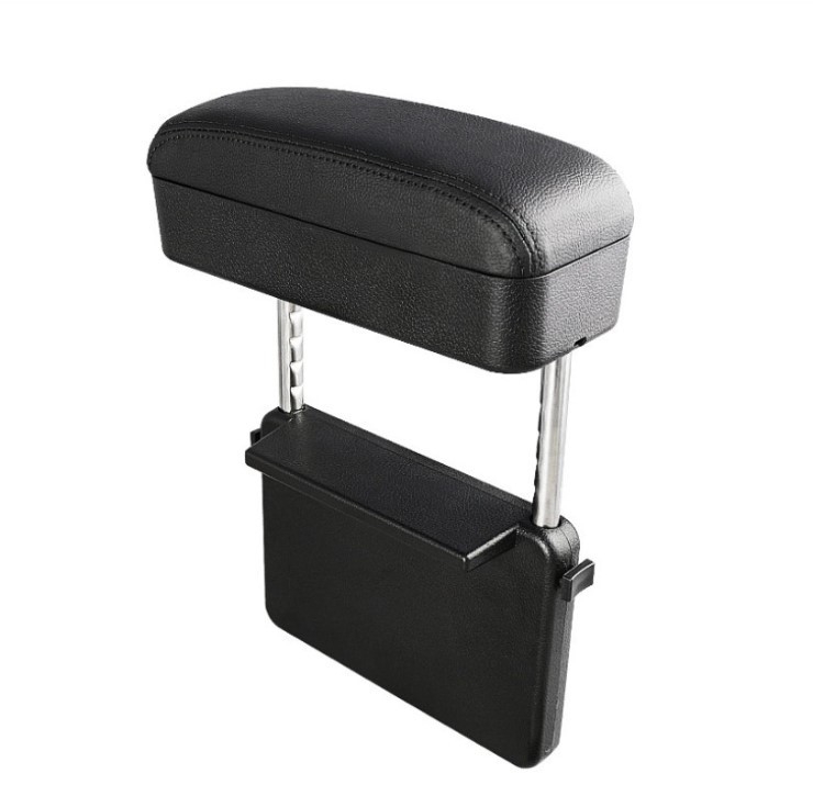 Automobilio porankio dėklas, oda, belaidis įkrovimas, tarpsėdžių saugojimo vieta