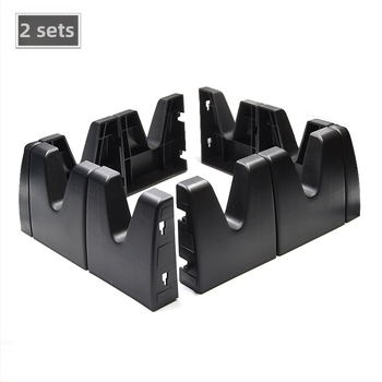 Σετ στερέωσης πορτμπαγκάζ αυτοκινήτου DM-018, PP υλικό, προσαρμόσιμο, δυνατή εκτύπωση λογότυπου, κατάλληλο ως δώρο για γάμους, γενέθλια, εορτές