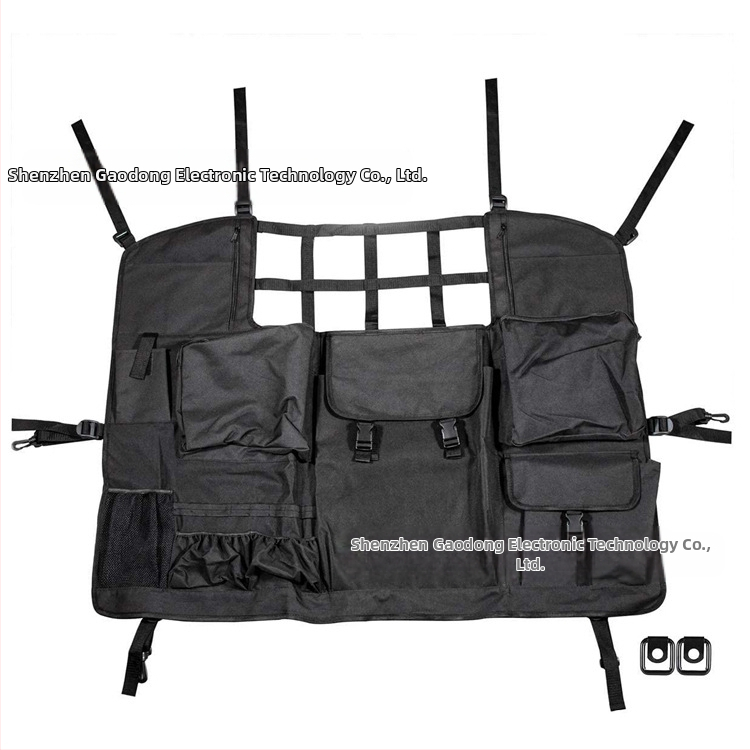 Mrežka na skladovanie za zadné sedadlo pre Jeep Wrangler JK/JL (2007–2021) – 4 dvere, prispôsobiteľné