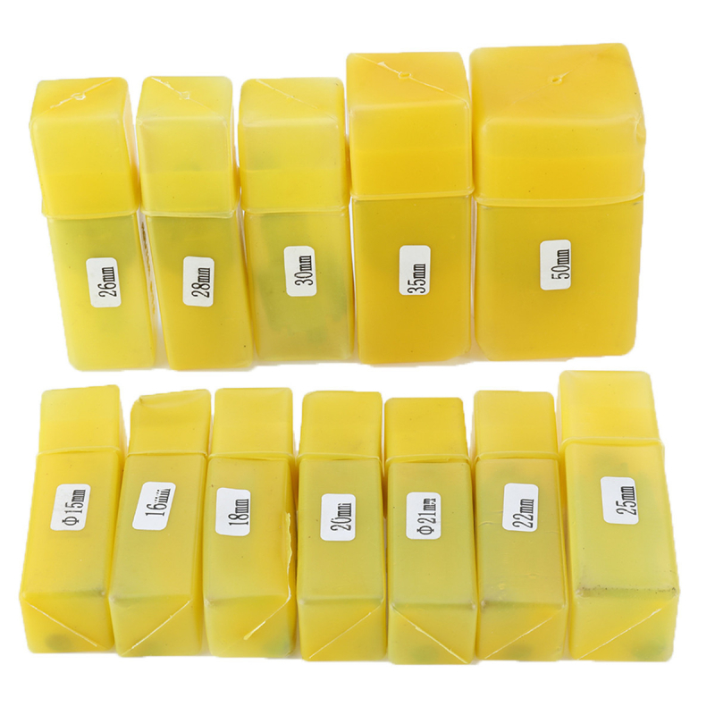 12-бр. комплект разширители за отвори — неръждаема стомана, високоскоростна стомана и карбид, универсално използване, персонализирана обработка