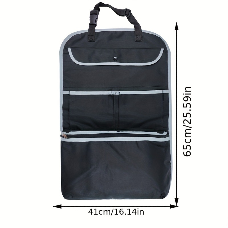 Automobilio galinės sėdynės organizatorius su izoliacija, Oxford audinys, universalus suderinamumas, galimybė logotipo spausdinimui