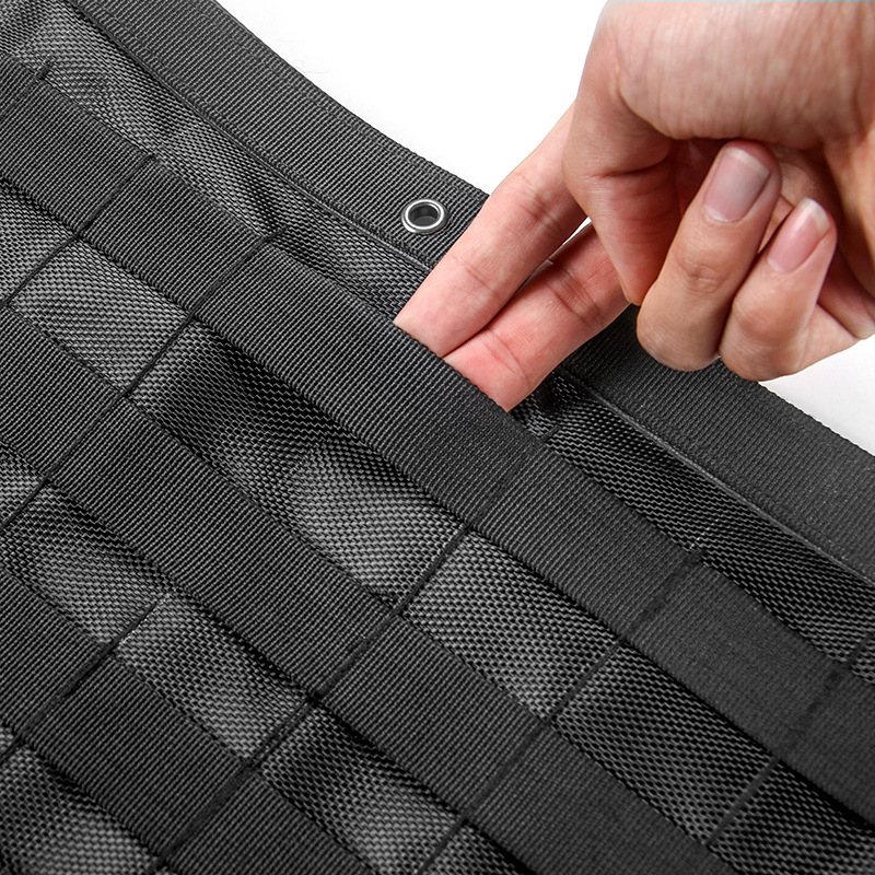 Bagažinės dangčio organizatorius Jeep Wrangler ir BJ40 Plus, atsparus suspaudimui, su logotipo spausdinimo galimybe