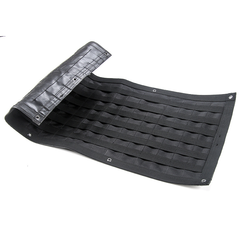 Bagažinės dangčio organizatorius Jeep Wrangler ir BJ40 Plus, atsparus suspaudimui, su logotipo spausdinimo galimybe