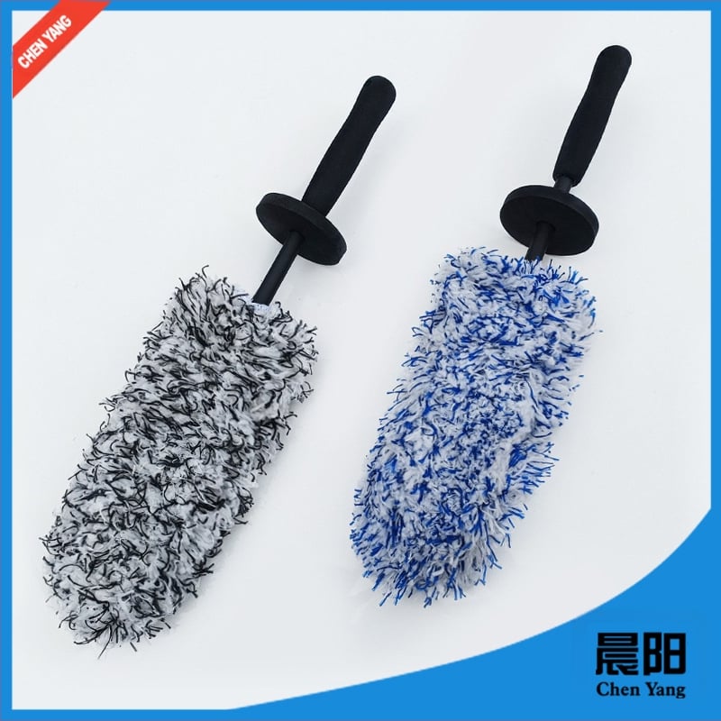 Morning sun mikrovláknová autokefa na umývanie — kefa na čistenie automobilu a pneumatík