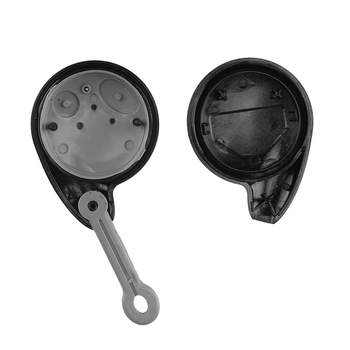 Toyota atslēgas korpuss MLXY-04, 2 pogu dizains vistas kājiņas stilā, ABS materiāls, 9 g, bez attālinātā vadības
