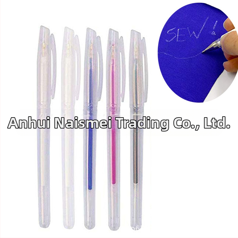 Комплект шивашки инструменти с голям и малък нож за премахване на конец, високотемпературен пълнител, U-образни малки ножици, пластмасова клипса за подгъване и измервателна лента