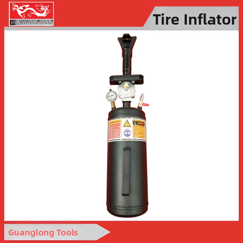 Nástroj na opravu pneumatík s vysokotlakovým inflátorom a tesniacim prostriedkom; pre pneumatiky do šírky 235 mm; 4 mm bezšvová trubka; hmotnosť 9.7 kg; vonkajšie balenie 550×210×215 mm