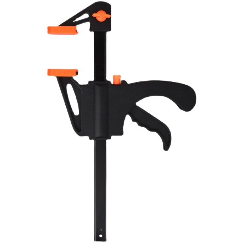 F-образна дърводелска щипка за дърво, здрава и издръжлива, неограничен захват, студено валцована стомана