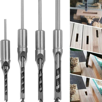 Мортайзен бит за дърво – бур за квадратни отвори и гнезда, инструмент за дърводелство