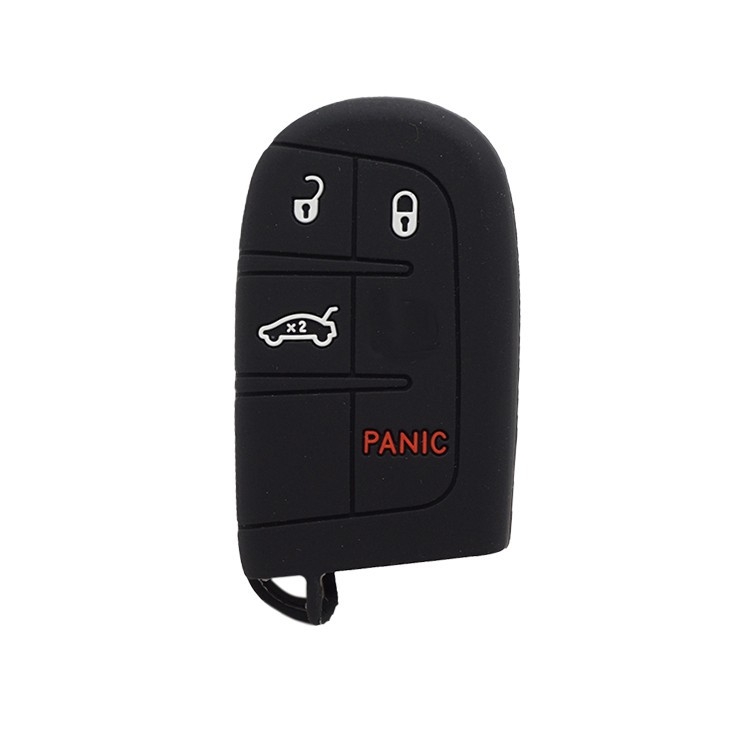 Silikoninis nuotolinio rakto dėklas Jeep Chrysler 300C ir Dodge Ram – apsauginis silikoninis dangtelis, 15 g, spalvos ir įmonės logotipo pritaikymas