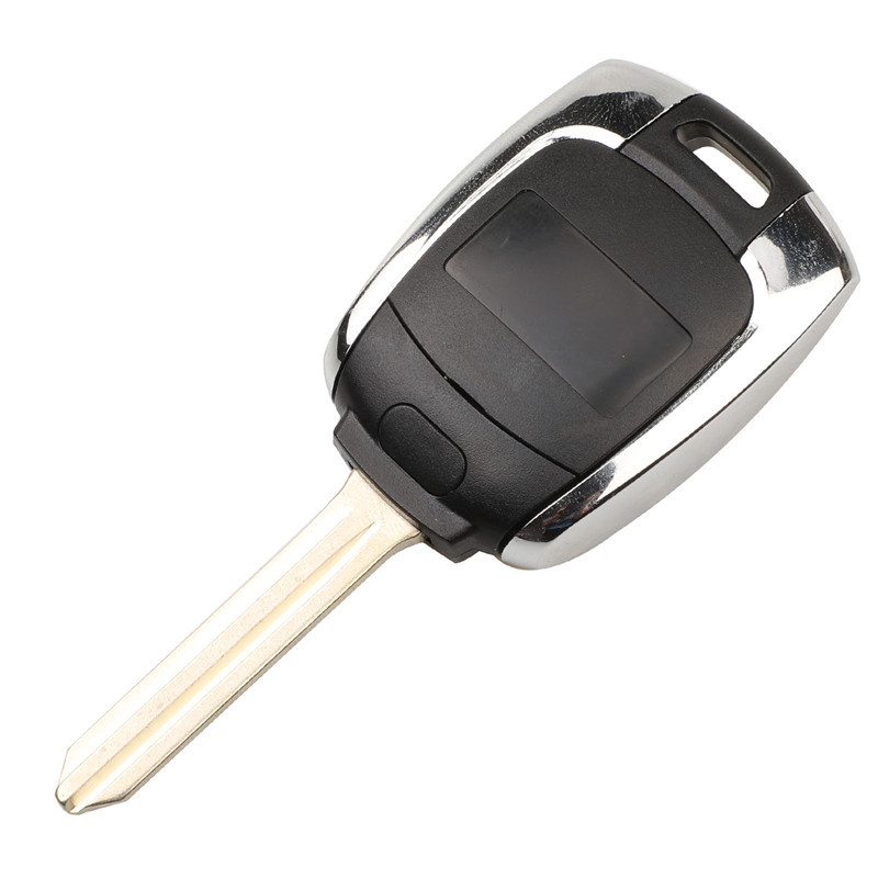 SsangYong Korando nuotolinio rakto korpusas — modelis S-02 (Korpuso medžiaga: ABS • Rakto kaltu plokštė: White copper • Prekės ženklas: SsangYong • Taikomas modelis: Korando)