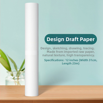 Хартия за чертане за архитектурен дизайн, трасе-хартия със серна киселина, ръчно чертане