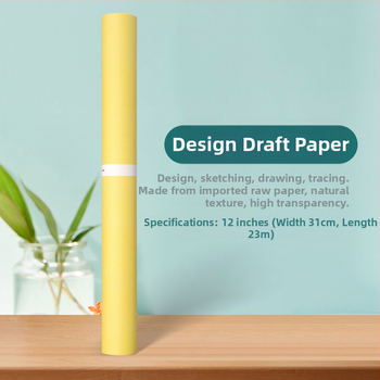 Хартия за чертане за архитектурен дизайн, трасе-хартия със серна киселина, ръчно чертане