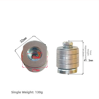 Конверсионна глава за ъглов шлайф: за ръчен шлайф към слотинг машина; Материал: алуминий и чугун; Марка: Best Shield