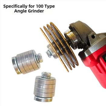 Конверсионна глава за ъглов шлайф: за ръчен шлайф към слотинг машина; Материал: алуминий и чугун; Марка: Best Shield