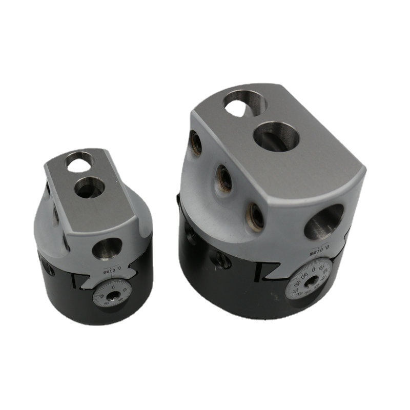 Set bušačkih glava za frezarski stroj, model F1-NT40-3, jednostranо bušački alat, visokočelični čelik, raspon 12–225 mm, učinkovita dubina 100 mm