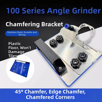 Weike 1 Φορητός 45° chamferer για γωνιακό τροχό, καθολικός για ξύλο και λιθοδομή, κατάλληλος για μεταλλικά φύλλα