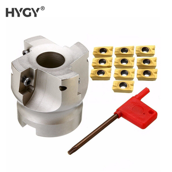 HYCNC Комбинирана плоча за фреза с APMT1604 inserts, 10 бр., без покритие