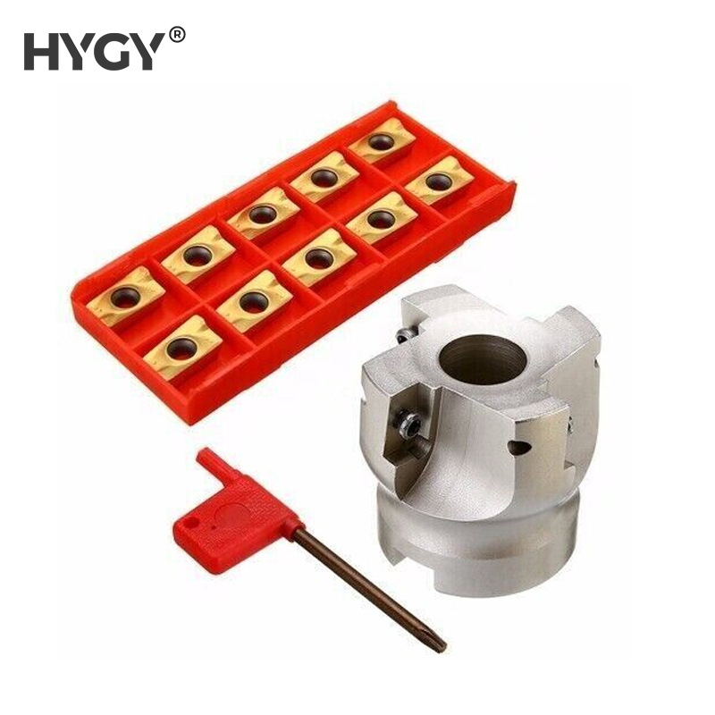 HYCNC Комбинирана плоча за фреза с APMT1604 inserts, 10 бр., без покритие