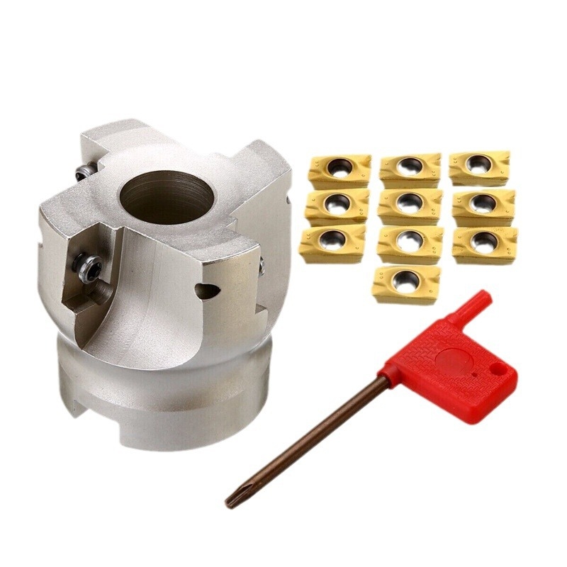 HYCNC Комбинирана плоча за фреза с APMT1604 inserts, 10 бр., без покритие