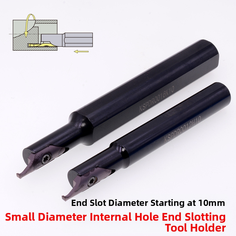 Токарен инструмент за лицево канавене с вътрешен отвор, модел SPDR200DM10, за дълбоко рязане