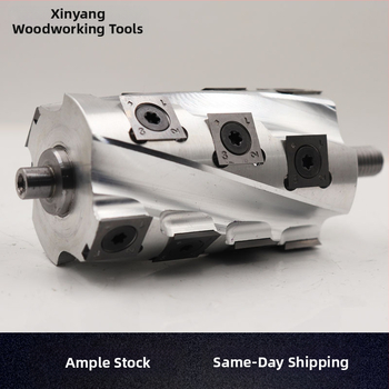 Електрически дървообработващ планер със сменяем спирален нож, профилиране и четиристранно оформяне (Xin Yangcheng; дървообработващи машини; молибденова стомана)