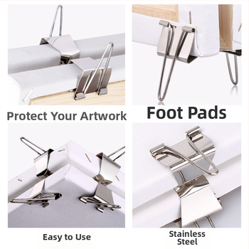 Zhongsheng Nerūdijančio plieno atskyrimo laikiklis aliejinei tapybai rėmams