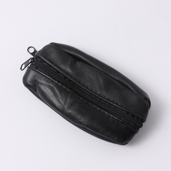 Valódi bőr pénztárca – kecskebőr, városi minimalistikus stílus, uniszex, PU bélés, 2024 tavasz