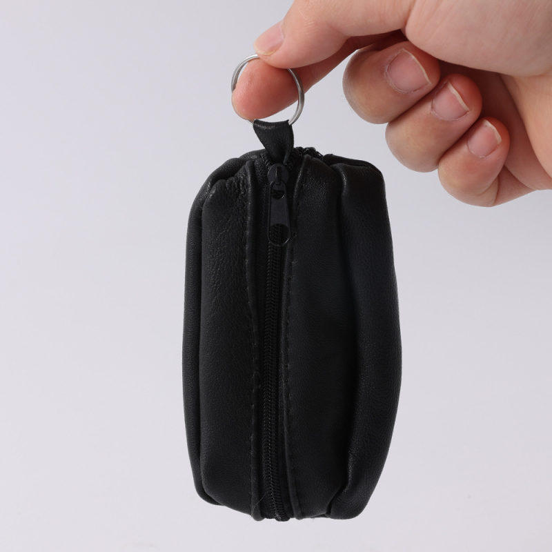 Valódi bőr pénztárca – kecskebőr, városi minimalistikus stílus, uniszex, PU bélés, 2024 tavasz