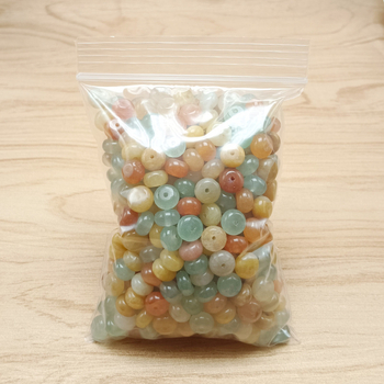 Αξεσουάρ για σκουλαρίκια: 5 χάντρες από νεφρίτη με διαχωριστικά, DIY εξαρτήματα, χειροποίητο, φυσικός νεφρίτης