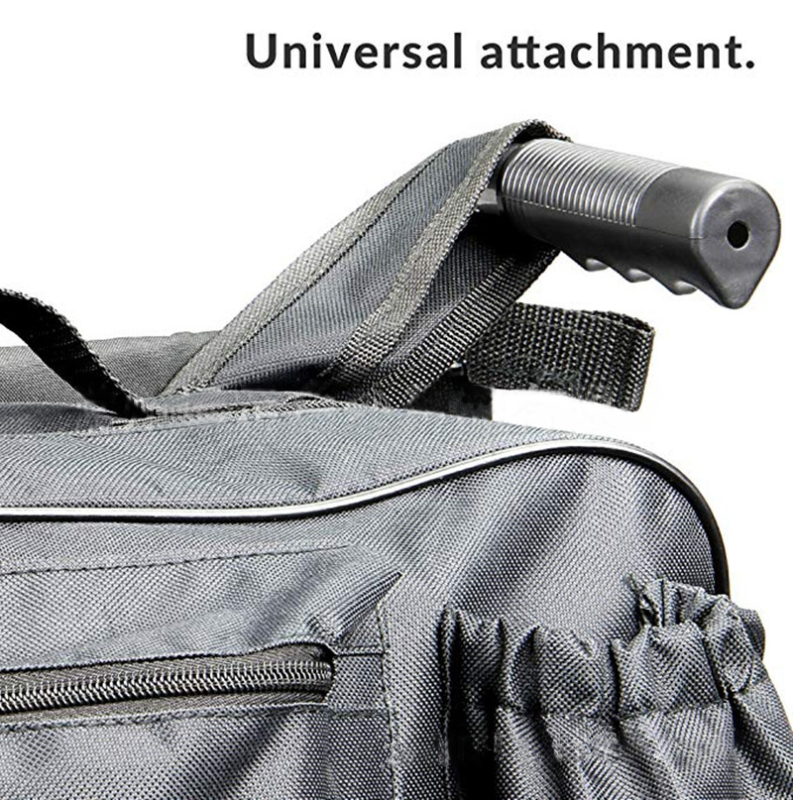 Torba za skladištenje za putovanja — kuboidnog oblika, vodootporna, od 600D Oxford platna, prenosiva na kolica ili za vješanje, višenamjenska za časopise, knjige, lijekove i sitnice