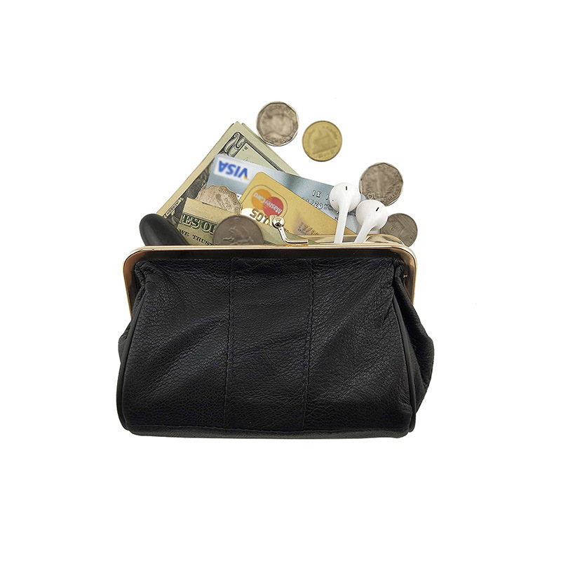 Uniszex érmeztáska természetes bőrből; bélés természetes bőr; 2024 tavasz